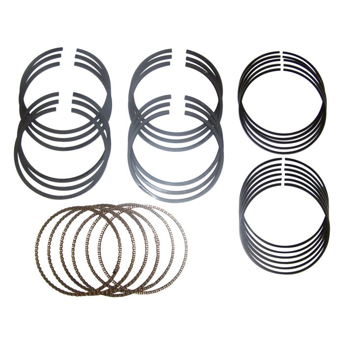 Crown Automotive 5012364AAK6  Piston Ring Set for 05-10 Jeep Grand Cherokee WK; 06-10 Commander XK and 02-12 Liberty KJ & KK with 3.7L Engine