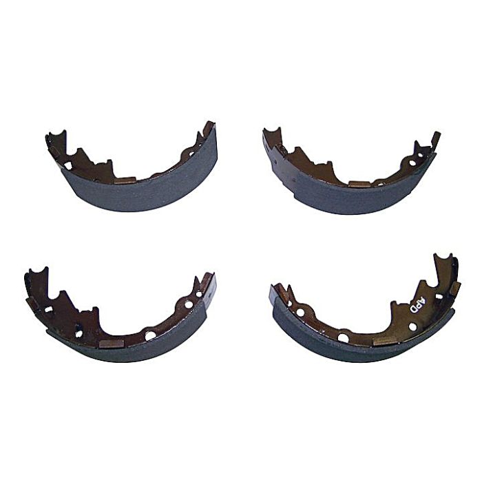 Crown Automotive 5019536AA Rear Brake Shoe Set  for 00-06 Jeep Wrangler TJ & Unlimited and 00-01 Cherokee XJ with 9" Brakes