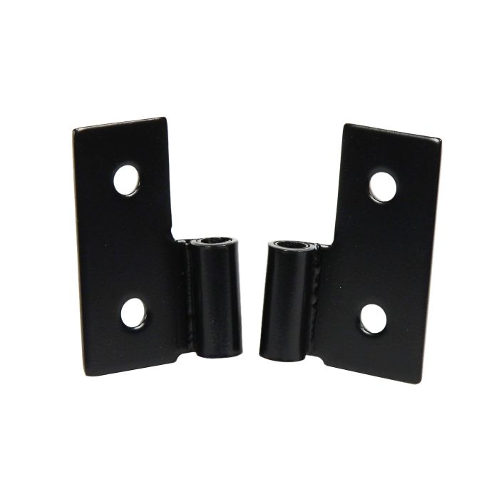 Kentrol  Stainless Steel Lower Door Hinge Brackets for 76-06 Jeep CJ & Wrangler YJ, TJ, Unlimited