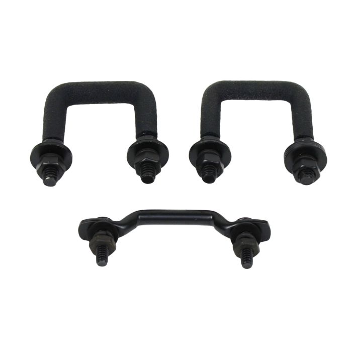 Kentrol  Stainless Steel Windshield Tie Down Kit for 55-86 Jeep CJ