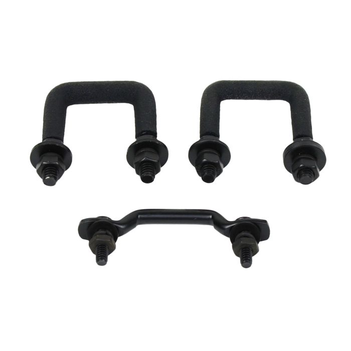 Kentrol  Stainless Steel Windshield Tie Down Kit for 55-86 Jeep CJ