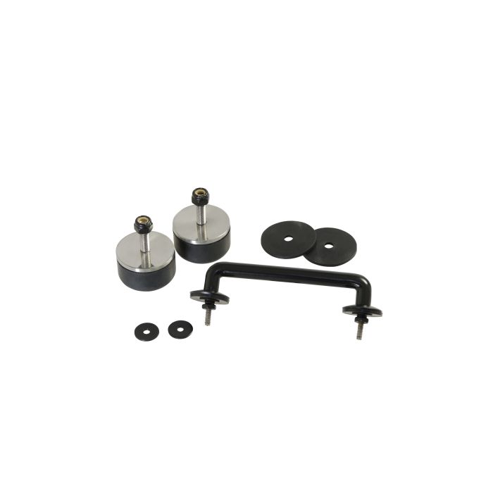 Kentrol  Stainless Steel Windshield Tie Down Kit for 97-18 Jeep Wrangler TJ and JK