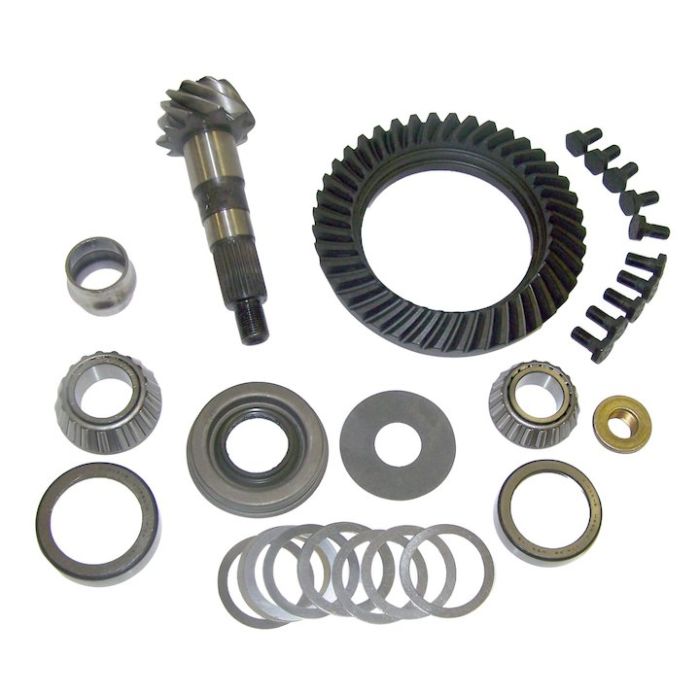 Crown Automotive 5073247AA 4.10 Ratio Ring & Pinion Set for 00-06 Jeep Wrangler & Wrangler Unlimited TJ with Dana 30 Front Axle