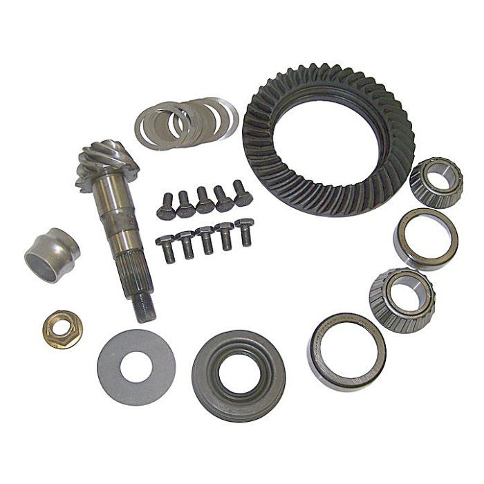 Crown Automotive 5086617AA Ring and Pinion Kit 4.56 Ratio for 00-06 Jeep Wrangler TJ and Unlimited with Dana 30 Front Axle 