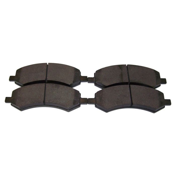 Crown Automotive 5143350AC Front Brake Pad Set for 07-18 Jeep Wrangler JK with RT31046 Big Brake Kit 