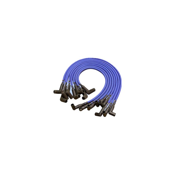 Performance Distributors C9076P-BL DUI Livewires in Blue for 290-390c.i. AMC V-8 Engines with DUI Distributor