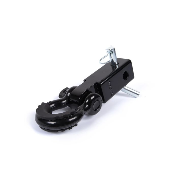 Crawltek Revolution CWLTW08104 2" D-Ring Shackle Hitch Receiver with Black Isolator