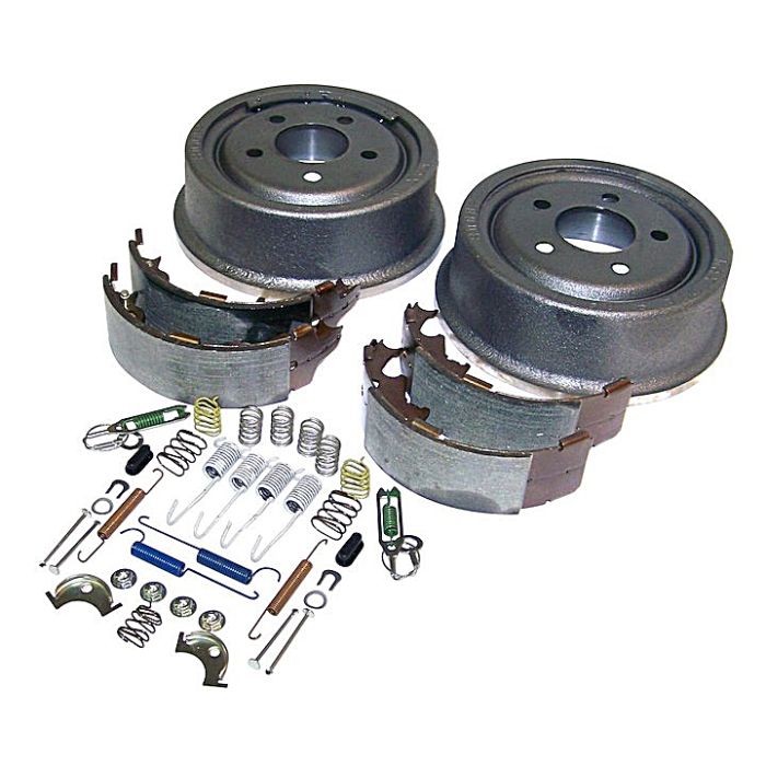 Crown Automotive 52005350KE Rear Drum Brake Service Kit  for 90-00 Jeep Wrangler YJ & TJ and Cherokee XJ & Comanche MJ