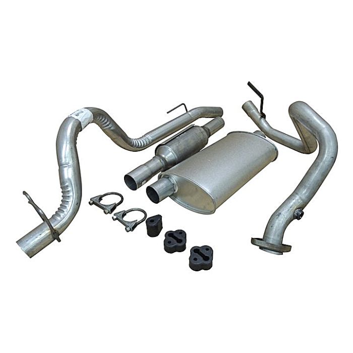 Crown Automotive 52018177K Complete OE Exhaust Kit for 93-95 Wrangler YJ with 2.5L 4 Cylinder Engine