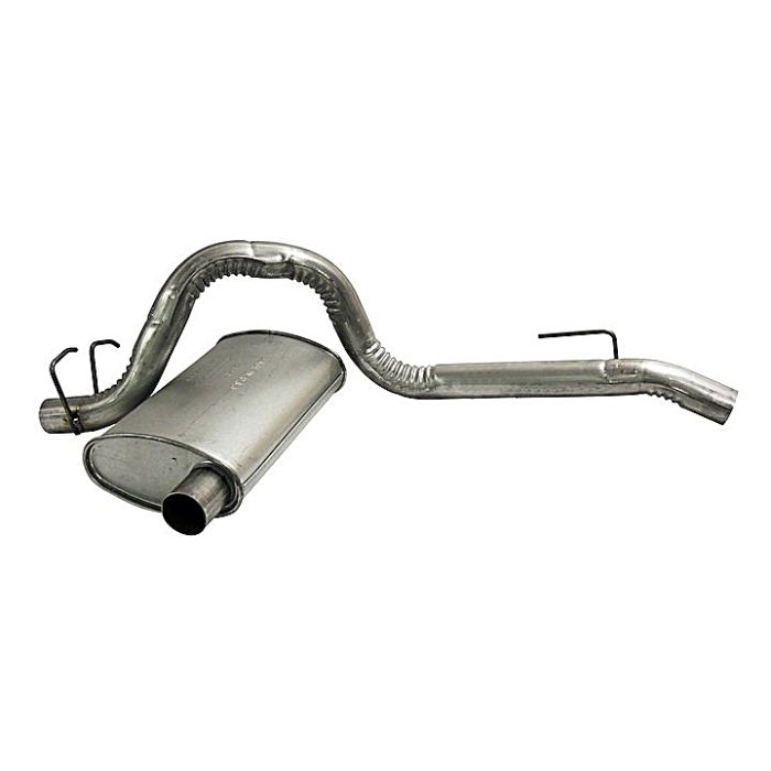 Crown Automotive 52019135 Muffler & Tailpipe for 87-95 Jeep Wrangler YJ