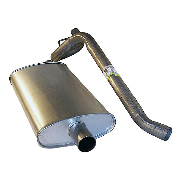 Crown Automotive 52019138 Muffler & Tailpipe  for 93-95 Jeep Cherokee XJ with 2.5L or 4.0L Engine 
