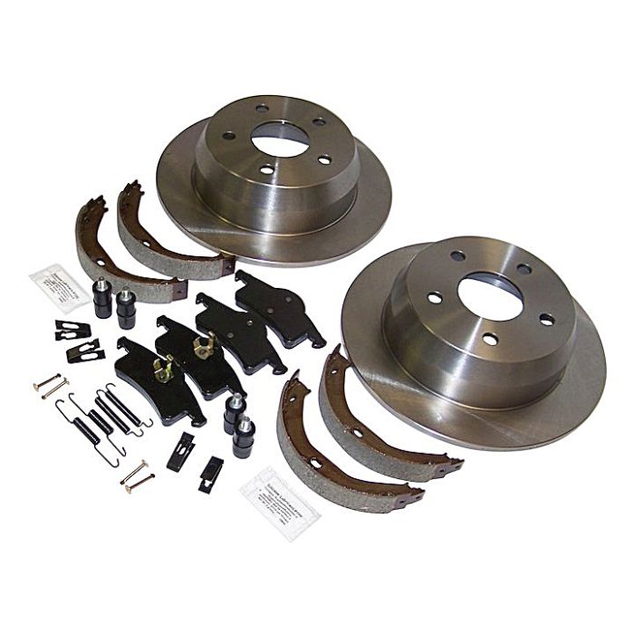 Crown Automotive 52098666K Rear Disc Brake Service Kit  for 99-04 Jeep Grand Cherokee WJ