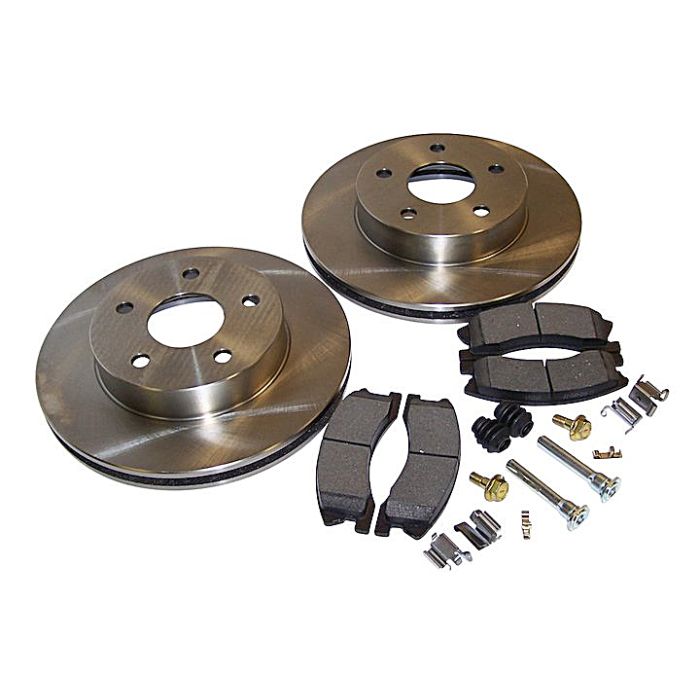 Crown Automotive 52098672KL Front Disc Brake Service Kit  for 99-04 Jeep Grand Cherokee WJ with Akebono Calipers