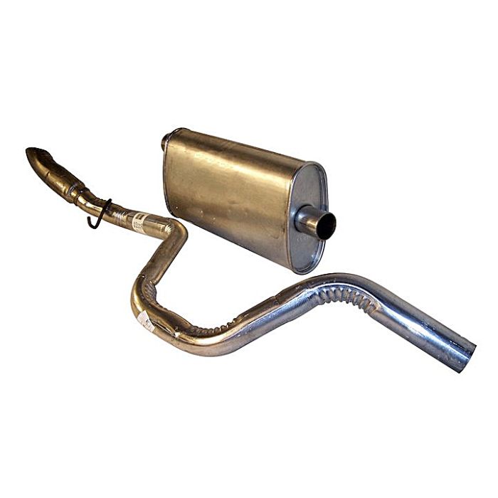 Crown Automotive 52101196 Muffler & Tailpipe for 96-98 Jeep Grand Cherokee ZJ with 4.0L or 5.2L Engine