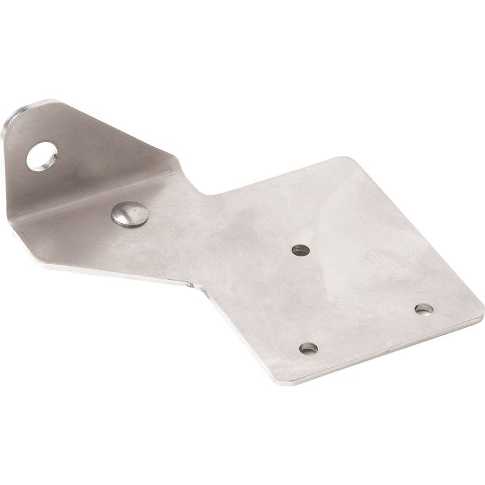 Quadratec  Stainless Steel CB Antenna Mount for 76-06 Jeep CJ & Wrangler - Rear Driver Mount