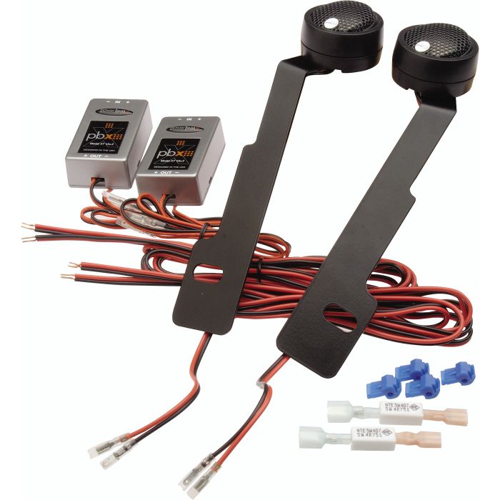 Quadratec  Super Tweeters (Pair) for 97-06 Jeep Wrangler TJ & Unlimited