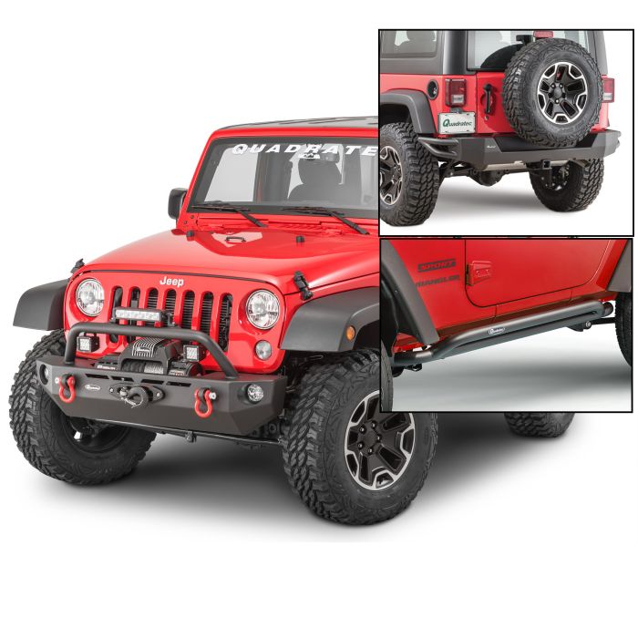 QUAD QRC COMBO BLACK STUBBY JK 2DR      12057 0124