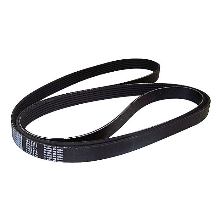 Crown Automotive 53010234 Serpentine Belt for 91-93 Jeep Wrangler YJ with 2.5L or 4.0L Engine, 99-00 Wrangler TJ with 2.5L Engine & 96-01 Cherokee XJ with 4.0L Engine