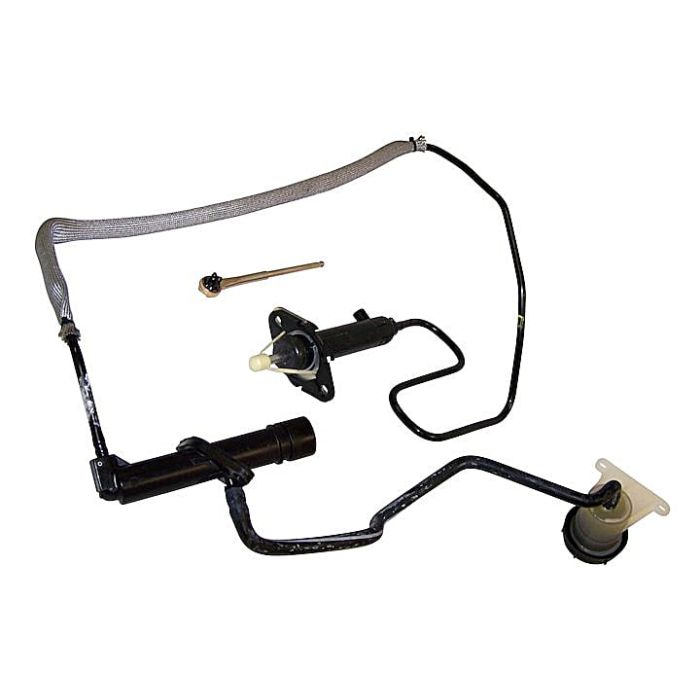 Crown Automotive 53054360AC Clutch Master Cylinder, Slave Cylinder and Hose  for 97-98 Jeep Grand Cherokee ZJ (Export RHD) with 2.5L Diesel Engine 