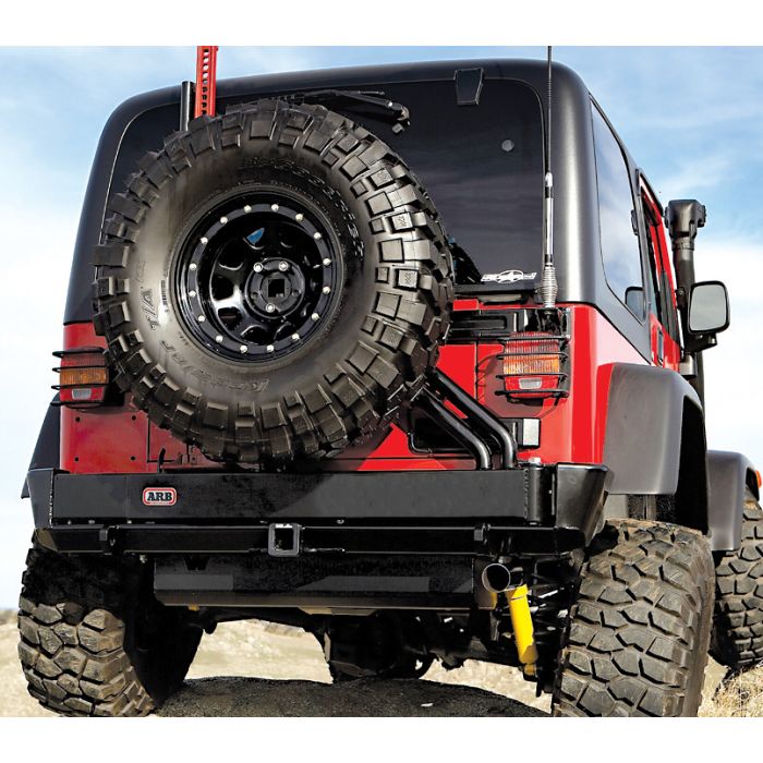 ARB REAR BULL BAR W/TIRE SWING-TJ       KIT