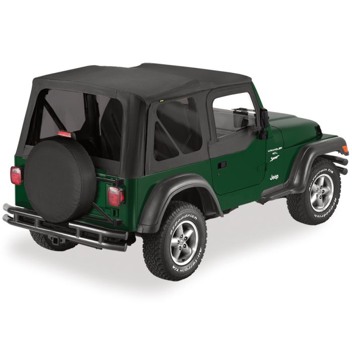 OEM 23 OZ TOP TINT W/DOORS TJ BLK DIA