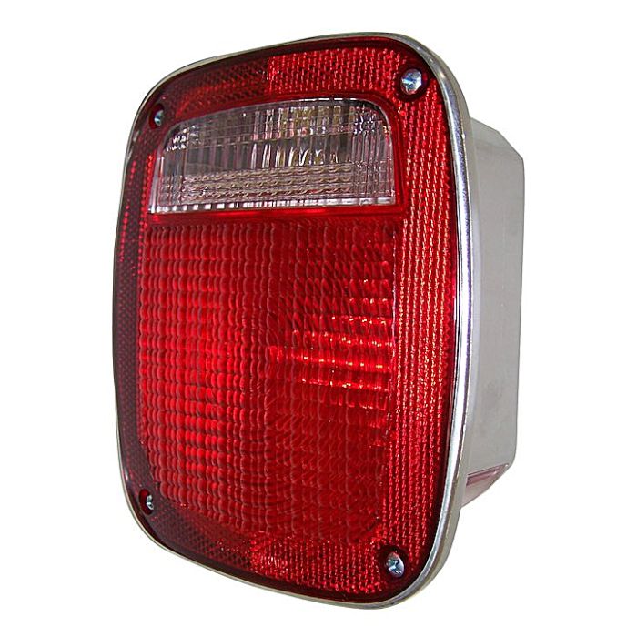 Crown Automotive  Chrome Tail Lamp for 76-80 Jeep CJ-5 and CJ-7