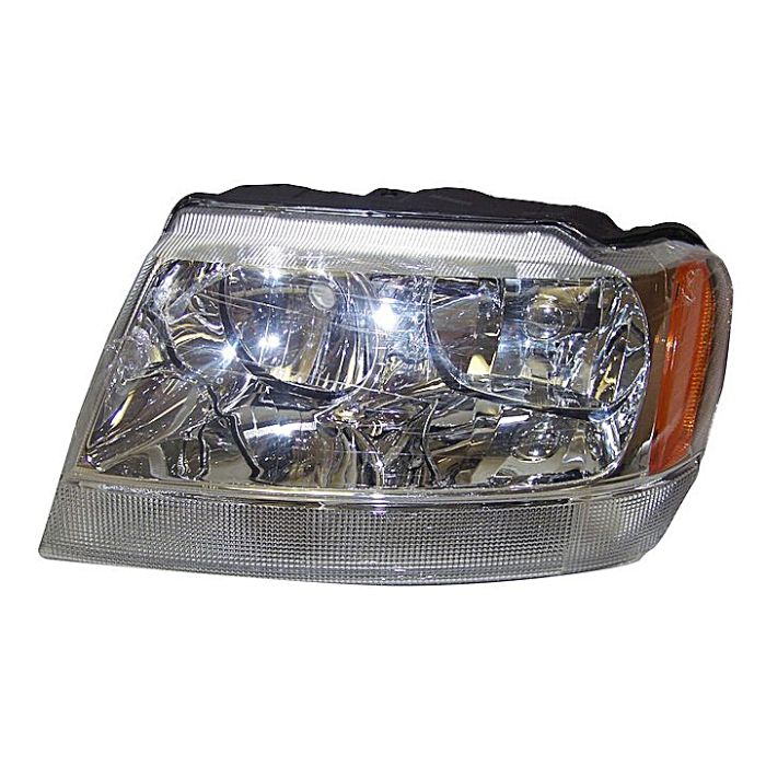 Crown Automotive 55155577AE Left Headlight Housing  for 01-04 Jeep Grand Cherokee WJ (LHD Export)