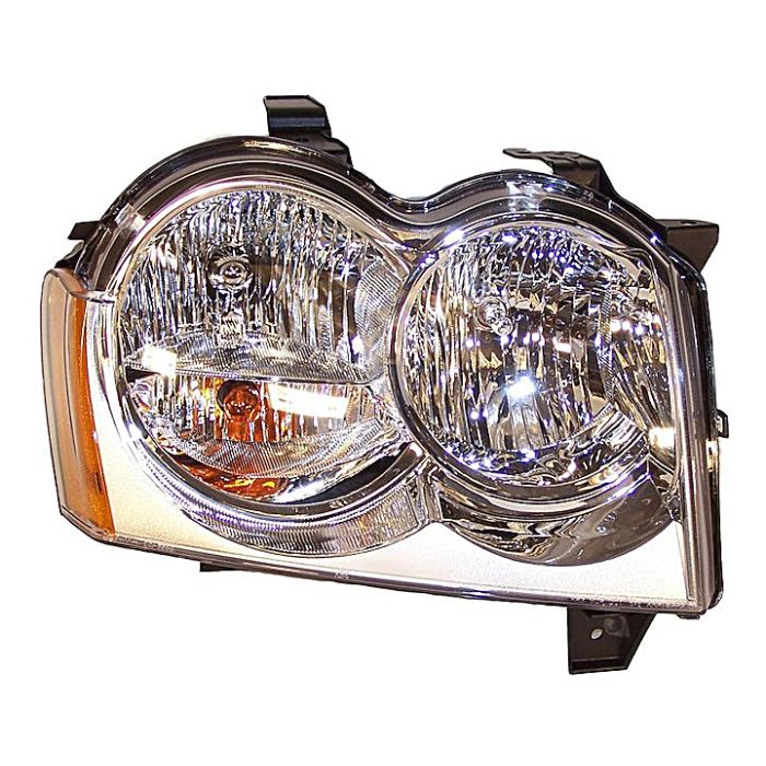 Crown Automotive 55156350AF Passenger Side Head Lamp Assembly for 05-07 Jeep Grand Cherokee WK