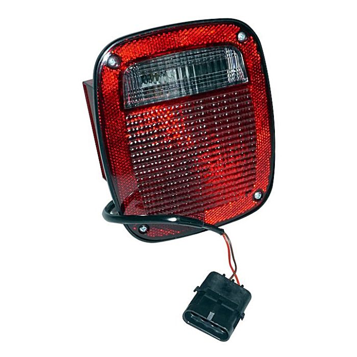 Crown Automotive 56016721 Driver Side Tail Light  for 91-97 Jeep Wrangler YJ and TJ 