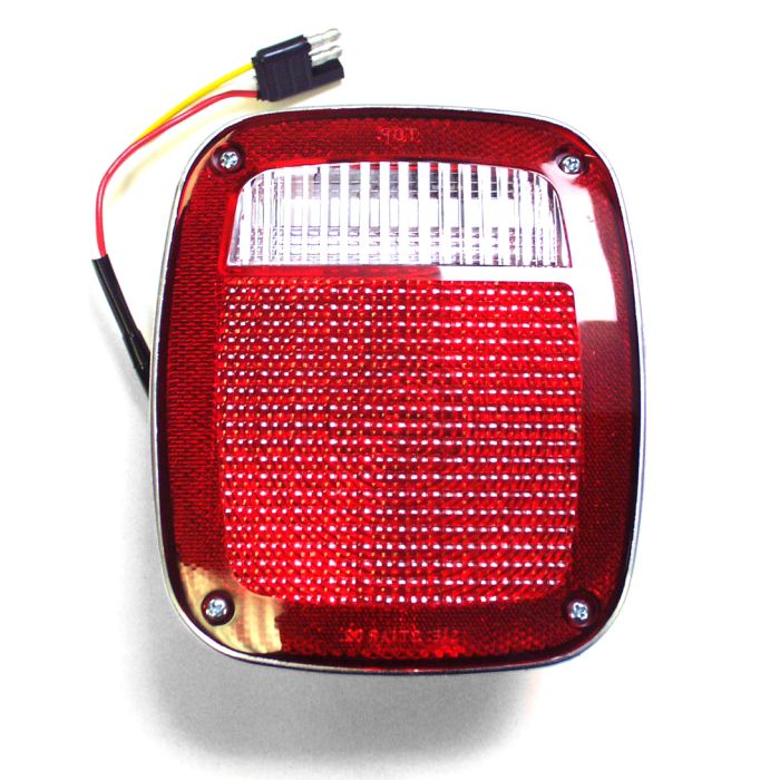 OMIX  Chrome Tail Light for 76-80 Jeep CJ-5 & CJ-7