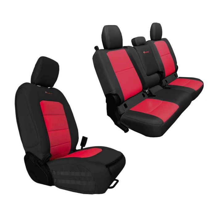 BARTACT 2021 JEEEP JT FRONT SEAT COVERS ( MOJAVE OR 392) - RED