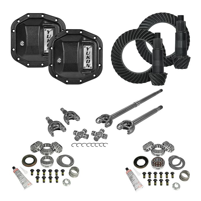 Stage 3 Re-Gear Kit upgrades front & rear diffs, 24 spl, incl covers/fr axles