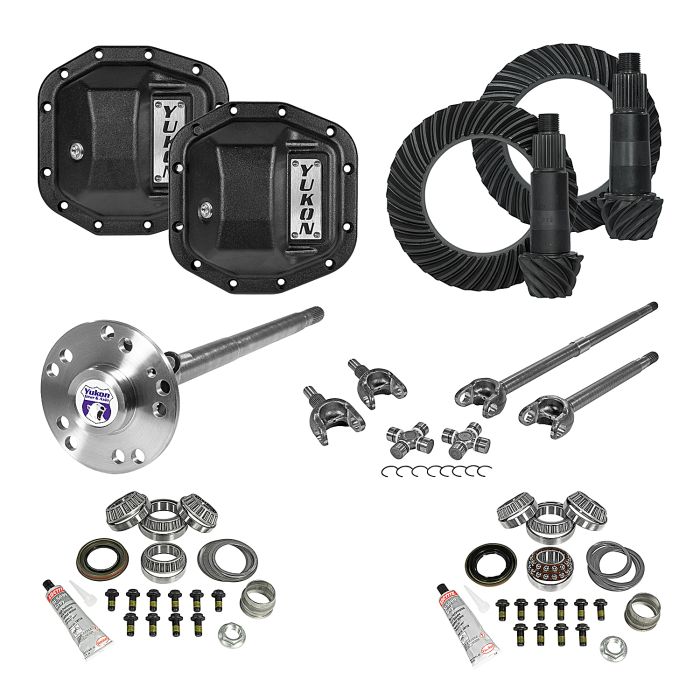 Stage 4 Re-Gear Kit upgrades front & rear diffs, 24 spl, incl covers/fr&rr axles