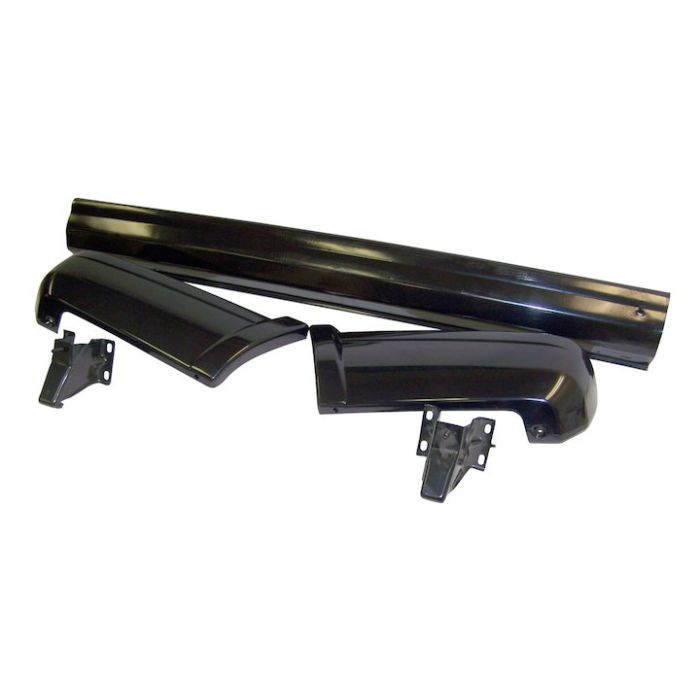 Crown Automotive 5EE84TZZAGK Rear Bumper Kit in Black  for 97-01 Jeep Cherokee XJ