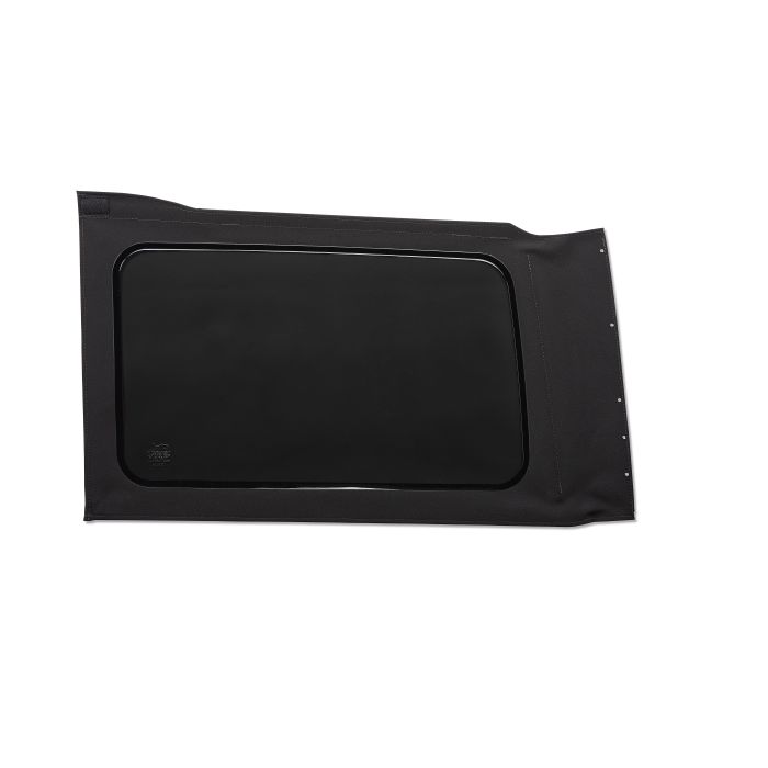 OE JL Replacement Windows - Jeep 2018-23 Wrangler JL (Quarter Left Hand; 4-Door; Black Twill; Tinted)