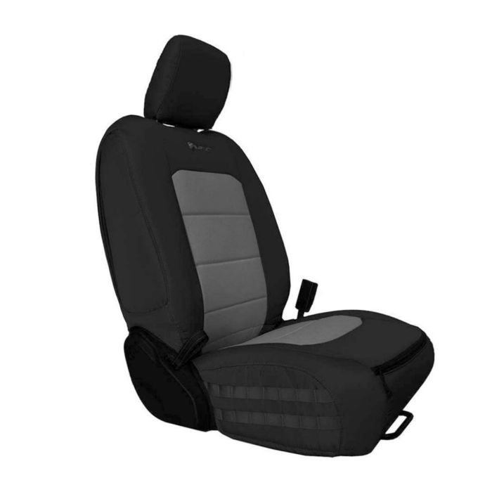 BARTACT 2018-22 JEEP JLU FRONT SEAT COVERS-GRAPHITE