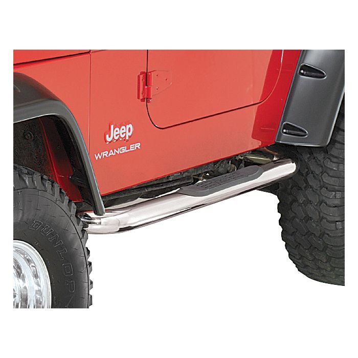TUBULAR SIDE STEPS 87-95 YJ STAINLESS