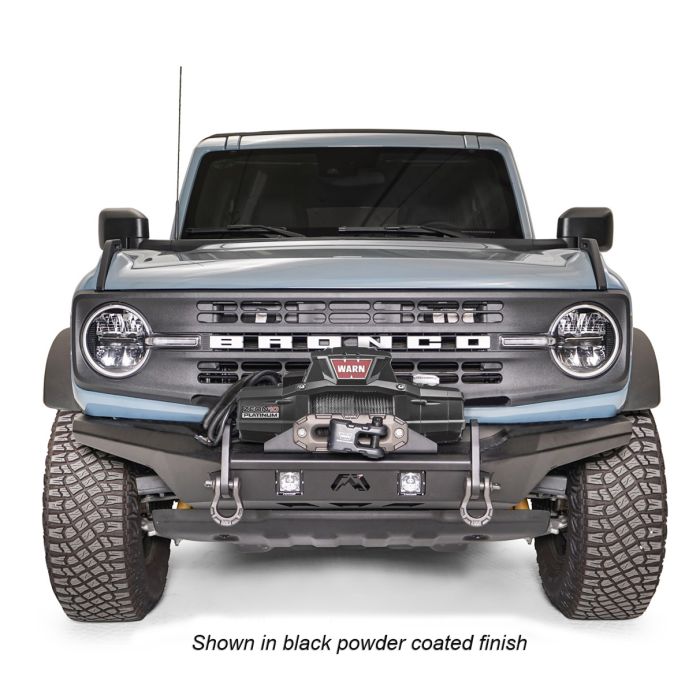 2020 FORD BRONCO STUBBY FRONT BUMPER W/ NO GUARD BARE