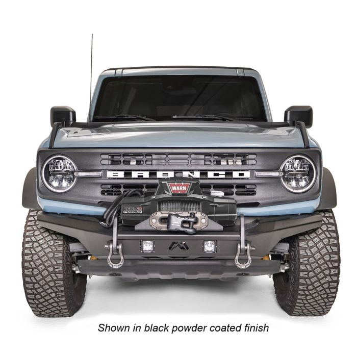2020 FORD BRONCO STUBBY FRONT BUMPER W/ NO GUARD BARE