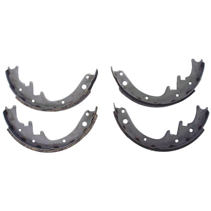 Crown Automotive J8133818 Rear Brake Shoe Set for 78-86 Jeep CJ Series, 87-89 Wrangler YJ & 84-89 Cherokee XJ with 10" X 1-3/4" Drum Brakes