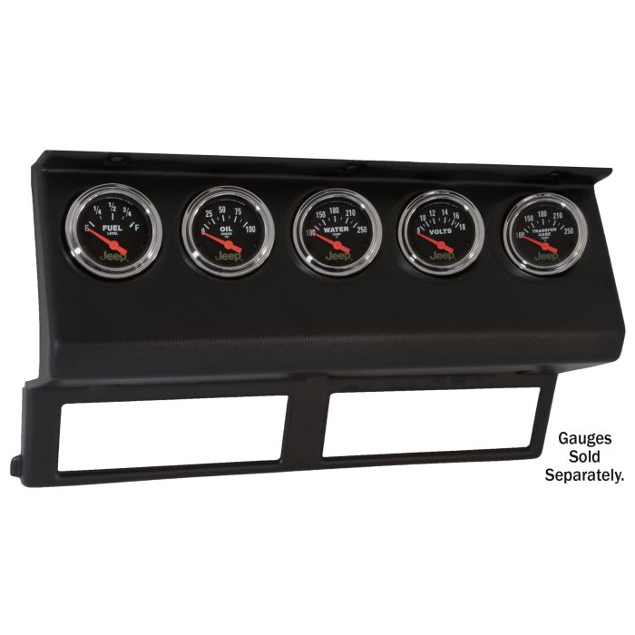 Gauge Works 15218 Center Gauge Pod for 87-95 Jeep Wrangler YJ