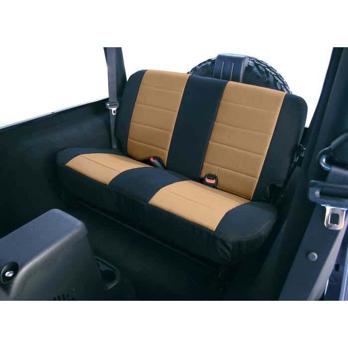 NEO SEAT COVERS-REAR 97-02 TJ-TAN
