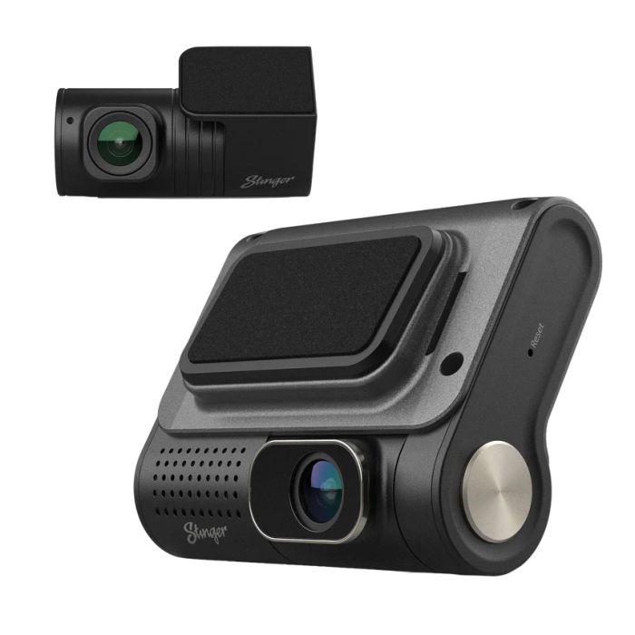 Stinger Off-Road SDC-2CH2KQHD OPSIS Universal 2K Quad HD Front & FHD Rear Dash Camera 