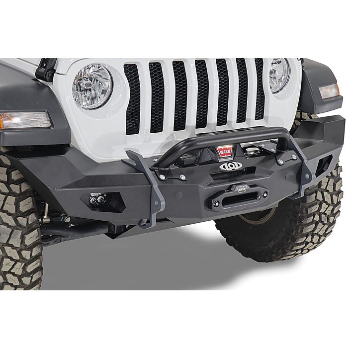 LoD Offroad  Black Ops Winch Front Bumper for 07-24 Jeep Wrangler JK, JL & Gladiator JT