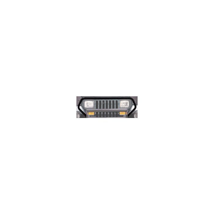 BRUSH GUARD BLACK 76-95 CJ/YJ           670-114