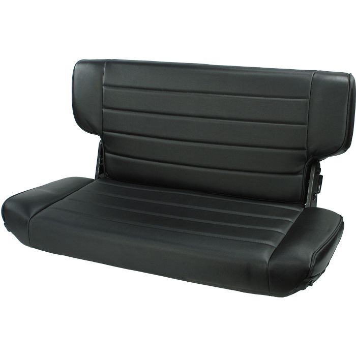 RR FLD TUMBLE REAR SEAT 97-02 TJ BLK DE