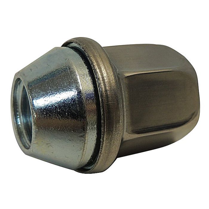 Crown Automotive 6509422AA Lug Nut with Stainless Steel Cap for 18-19 Jeep Wrangler JL 11-18 & Grand Cherokee WK2