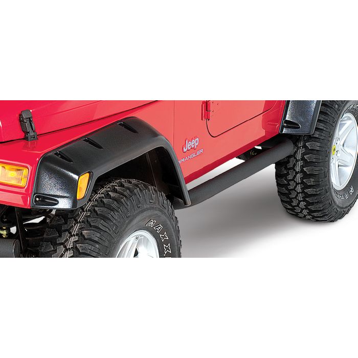 SIDEBAR SET 3IN 87-95 YJ BLACK          370-114