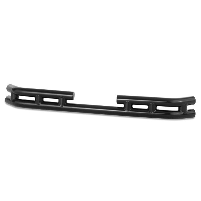WARRIOR DBL TUBE REAR BUMPER YJ BLACK