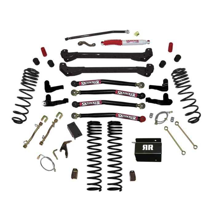 Skyjacker  6in Dual Rate Long Travel Long Arm Lift Kit for 97-06 Jeep Wrangler TJ